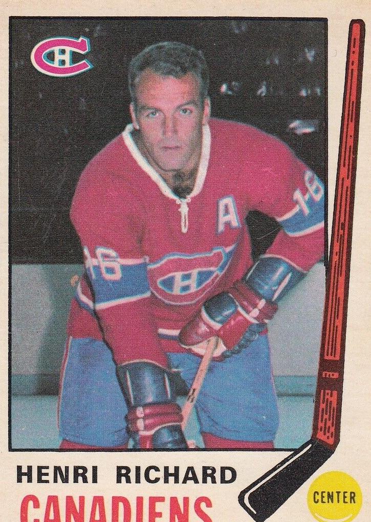1969 Henri Richard #163