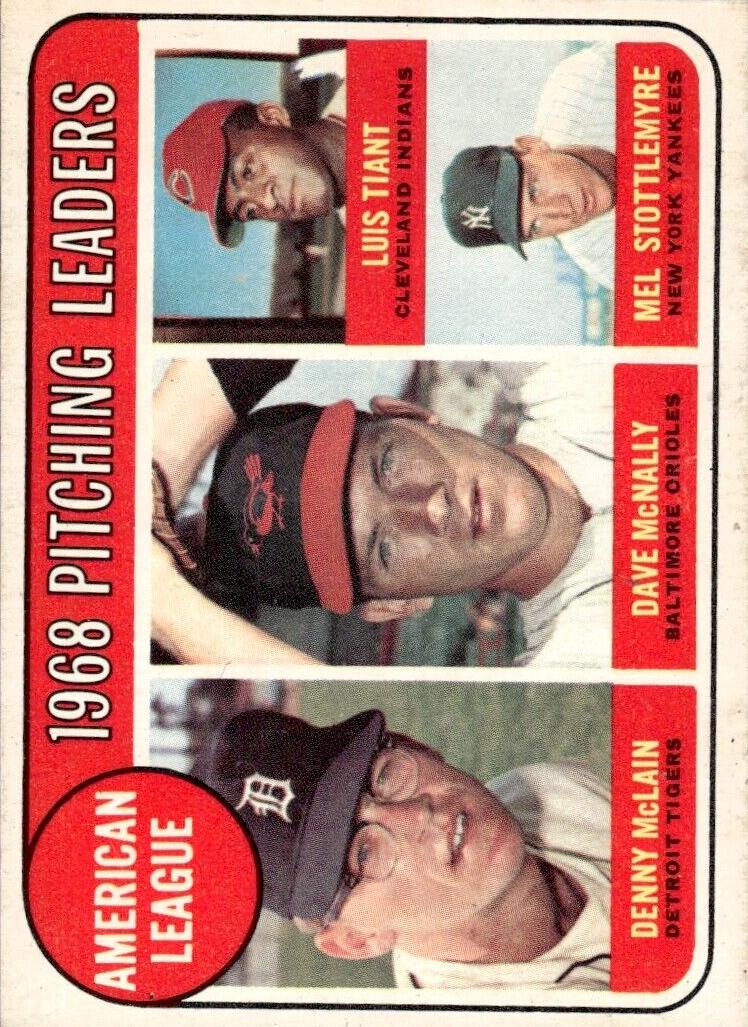 1969 AL Pitching Leaders #9
