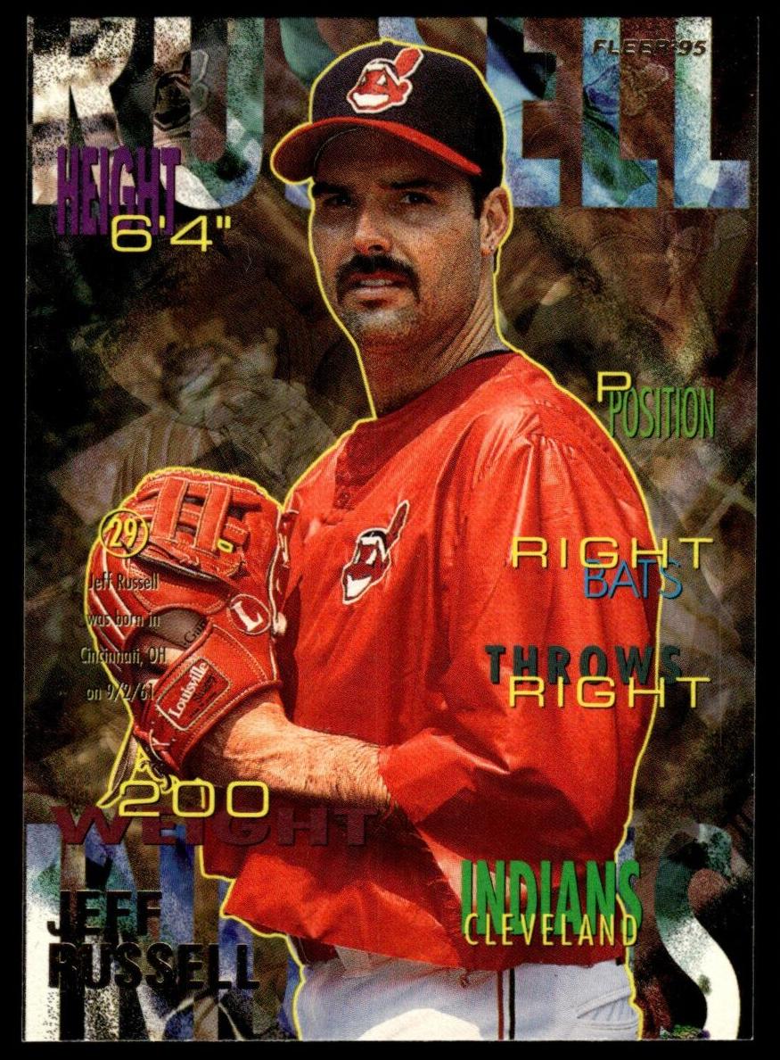 1995 Fleer Jeff Russell #146 card