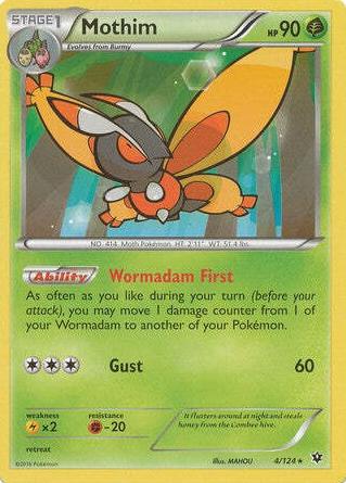 Mothim 2016 Pokemon XY Fates Collide