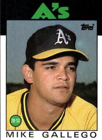1986 Mike Gallego #304