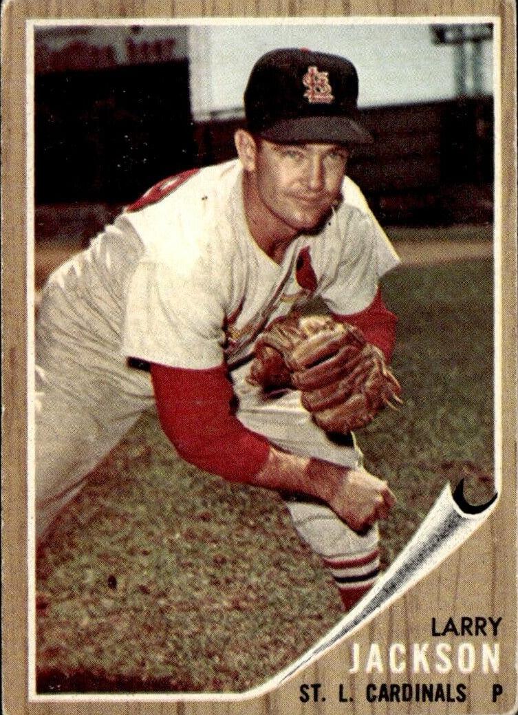 1962 Topps Larry Jackson #83 card