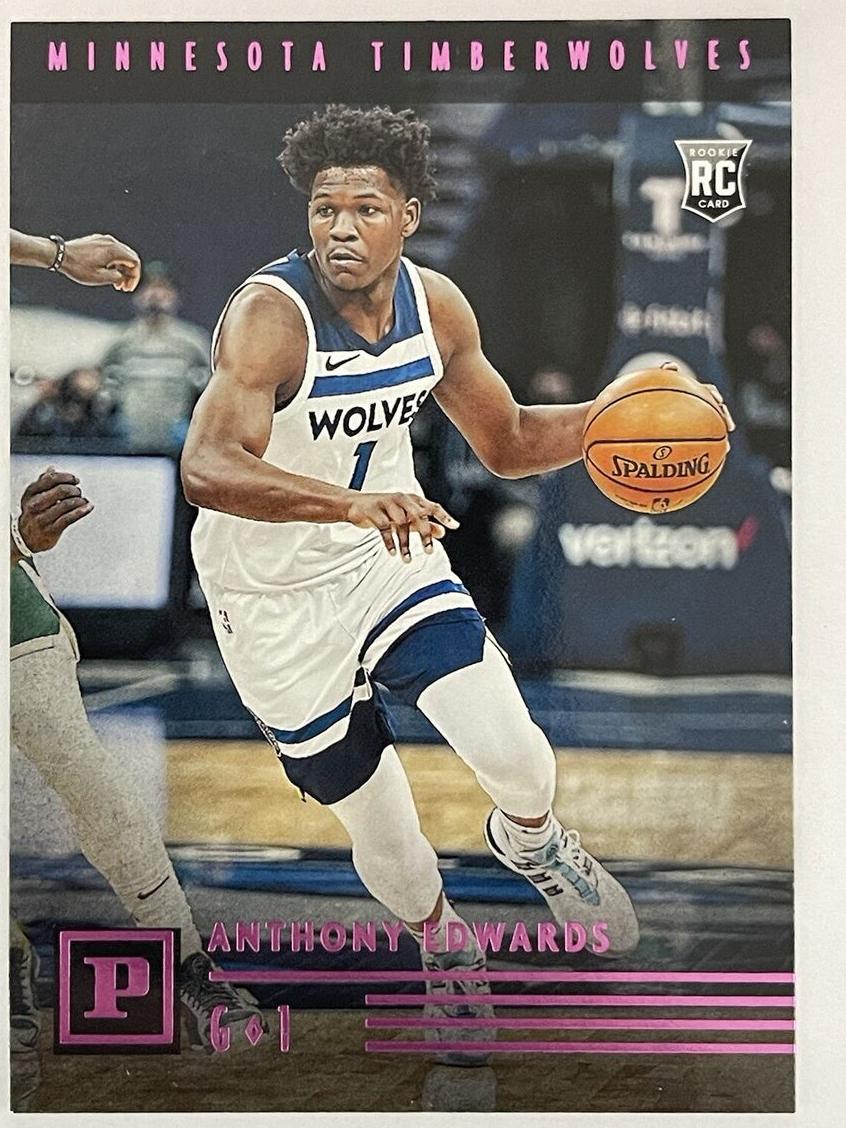 2020 Anthony Edwards [Pink] #101