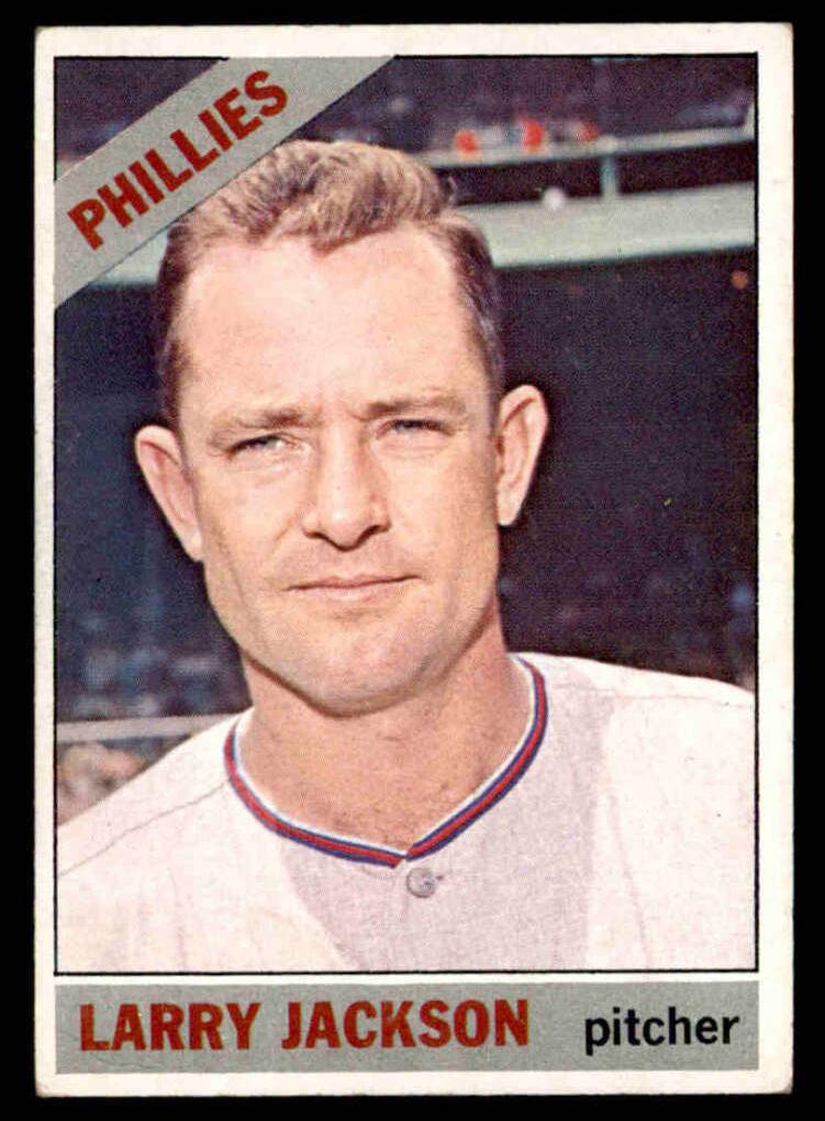 1966 Topps Larry Jackson #595 card