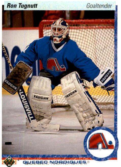 1990 Upper Deck Ron Tugnutt #27 card