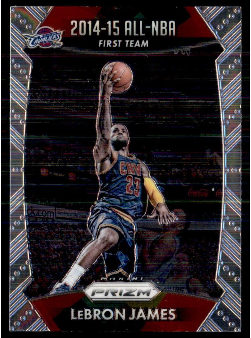 2015 Panini Prizm LeBron James #375 card