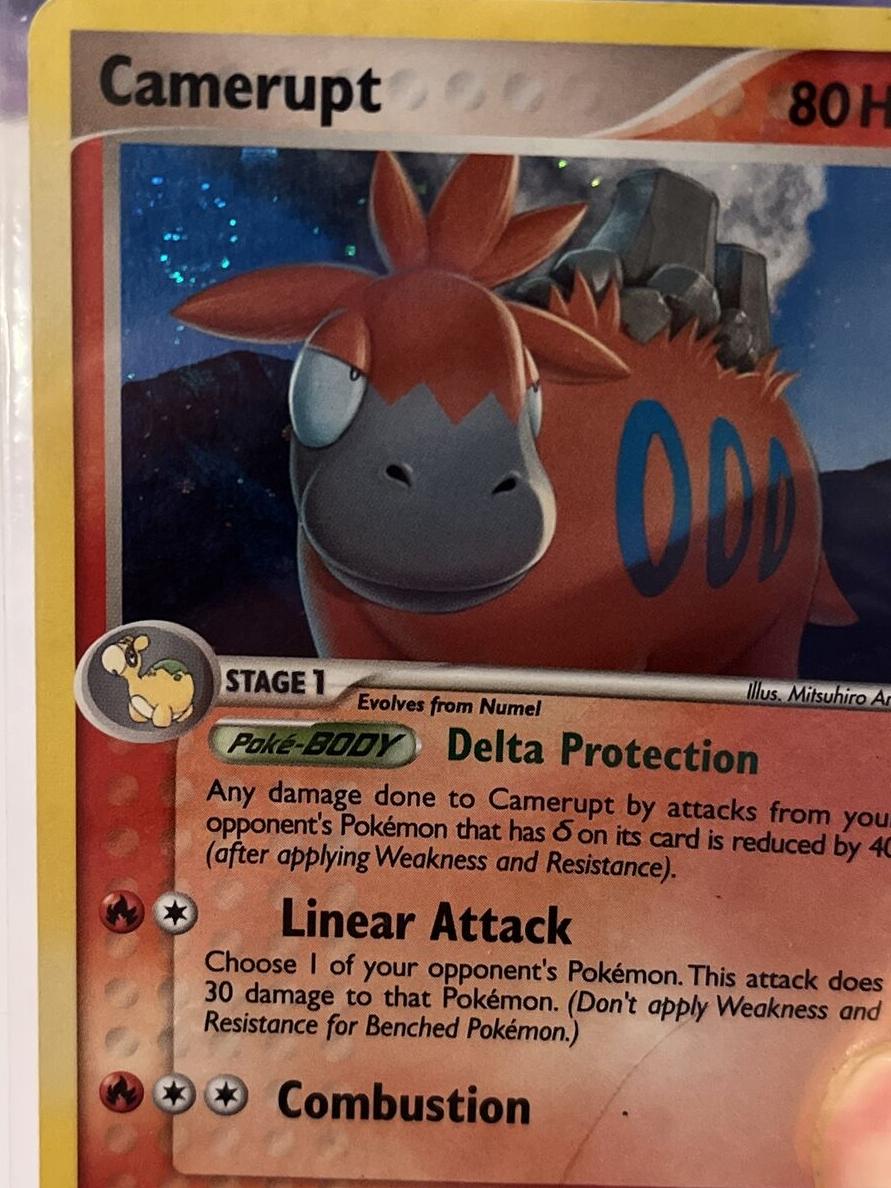 Camerupt Holo 2006 Pokemon EX Crystal Guardians
