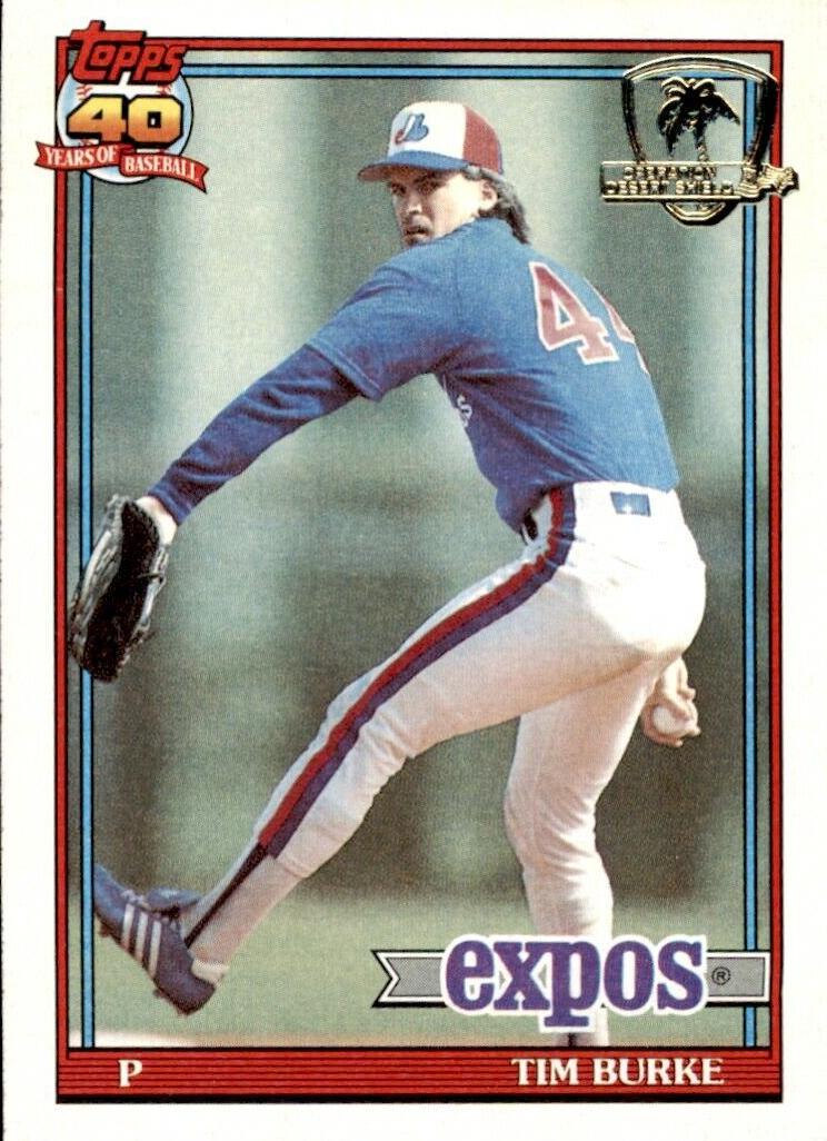 1991 Tim Burke #715