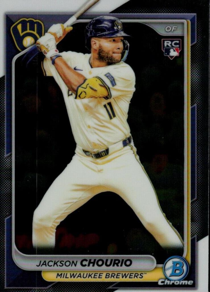 Jackson Chourio 2024 Bowman Chrome Baseball card