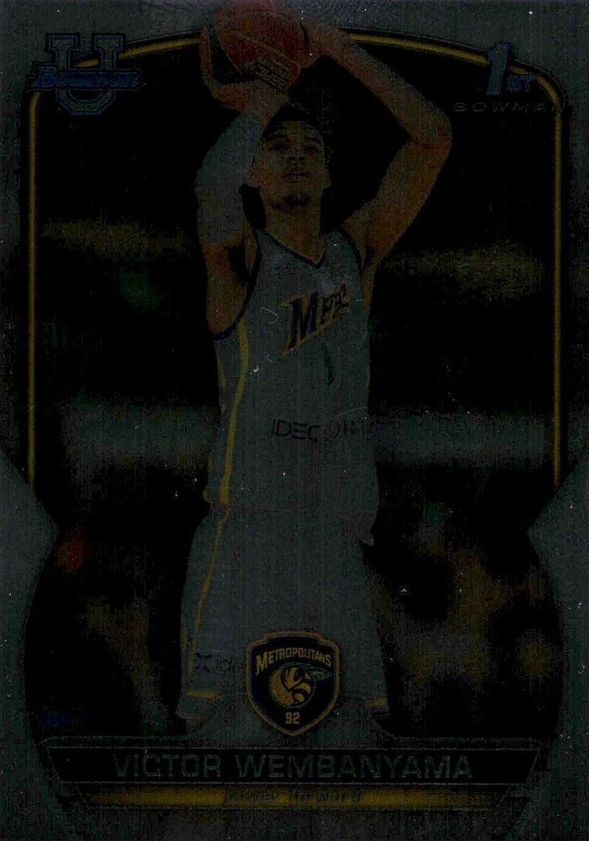 2023 Bowman Bowman Chrome Victor Wembanyama front