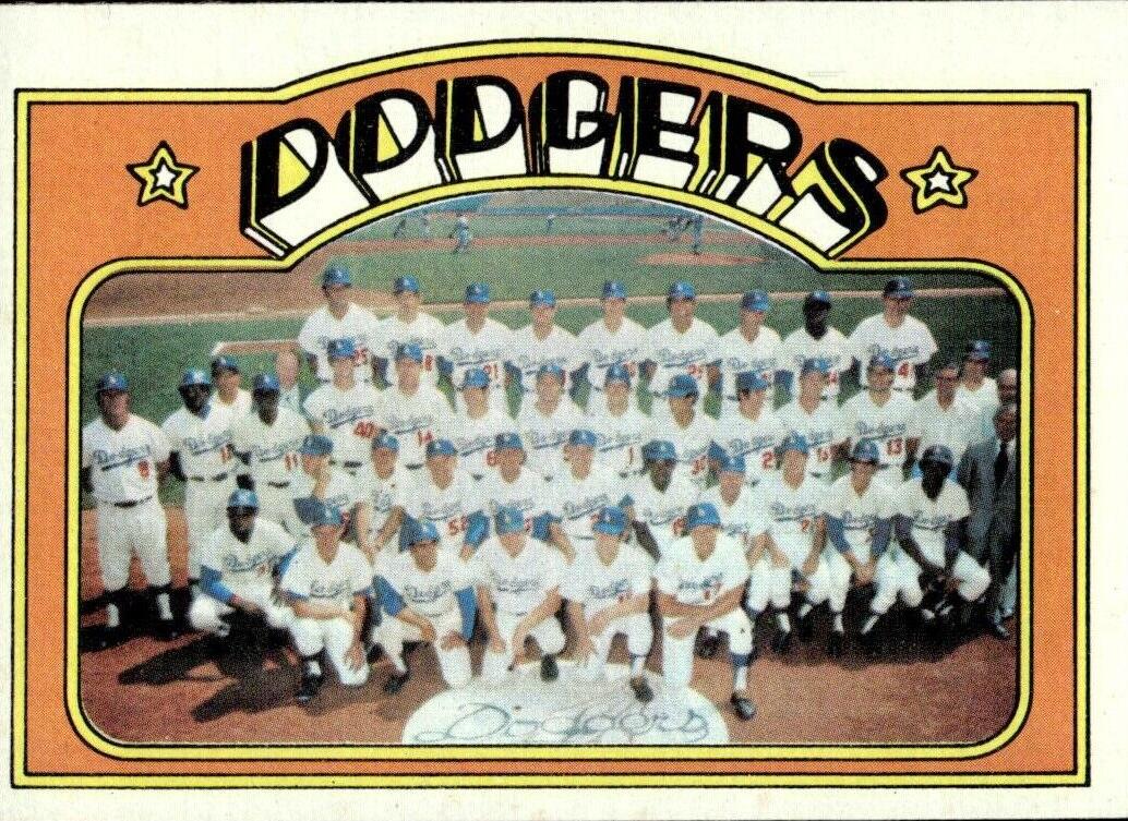 1972 Dodgers Team #522