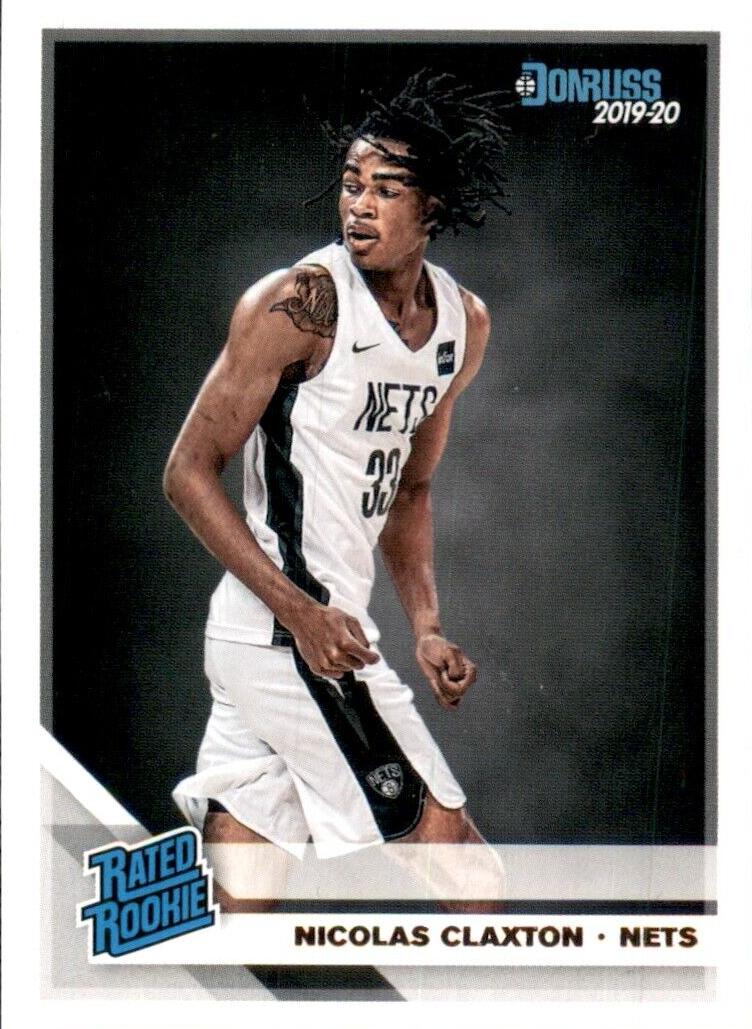 2019 Panini Donruss Nicolas Claxton #229 card