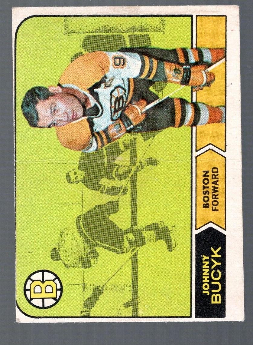 1968 O-Pee-Chee Johnny Bucyk #5 card