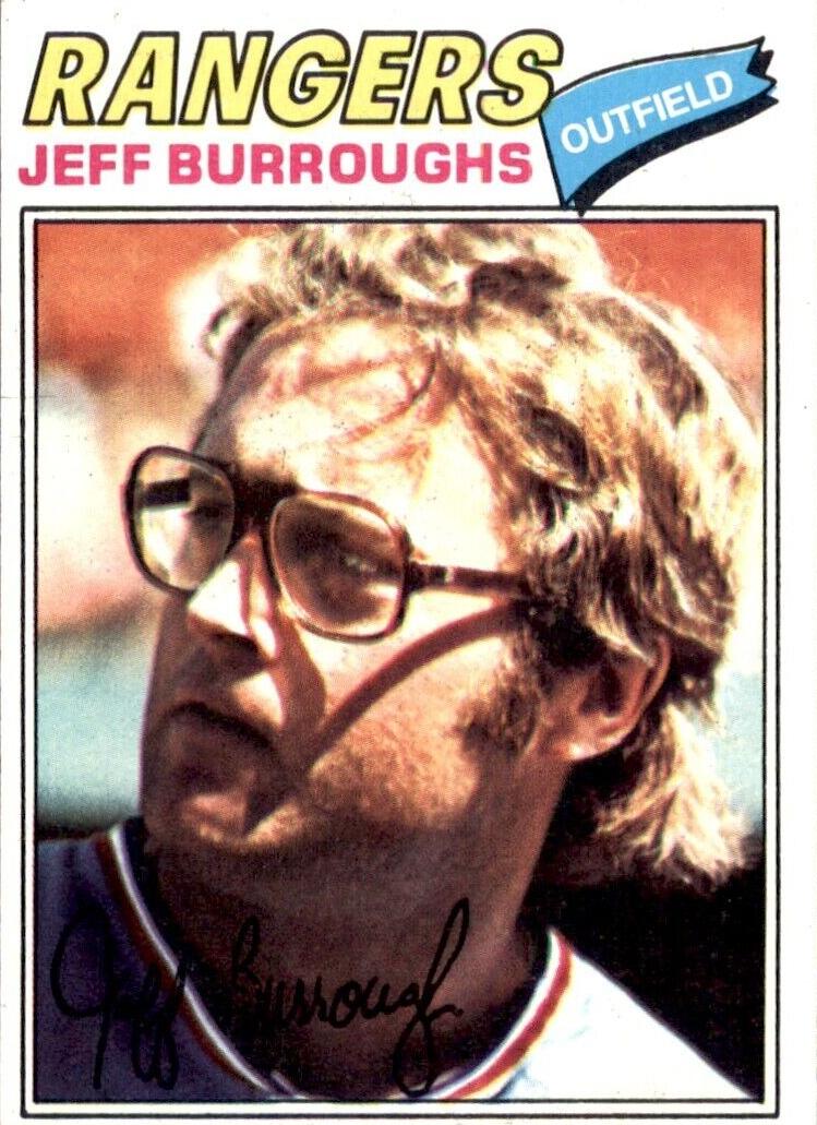 1977 Topps Jeff Burroughs #55 card