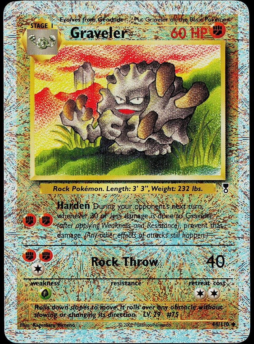 2002 Pokemon Pokemon Legendary Collection LEGENDARY COLLECTION #44 Graveler front