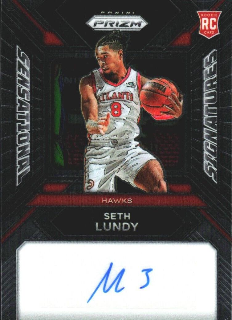 2023 Panini Prizm Seth Lundy #SS-LU card