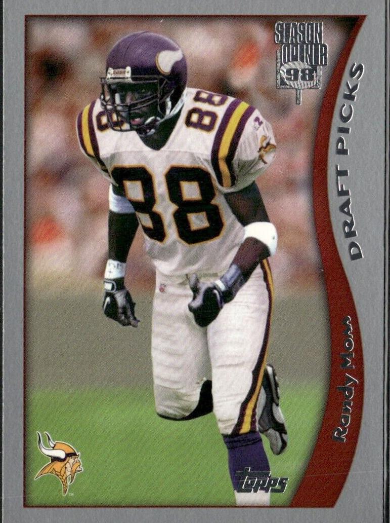 1998 Topps Season Opener Randy Moss #22 card