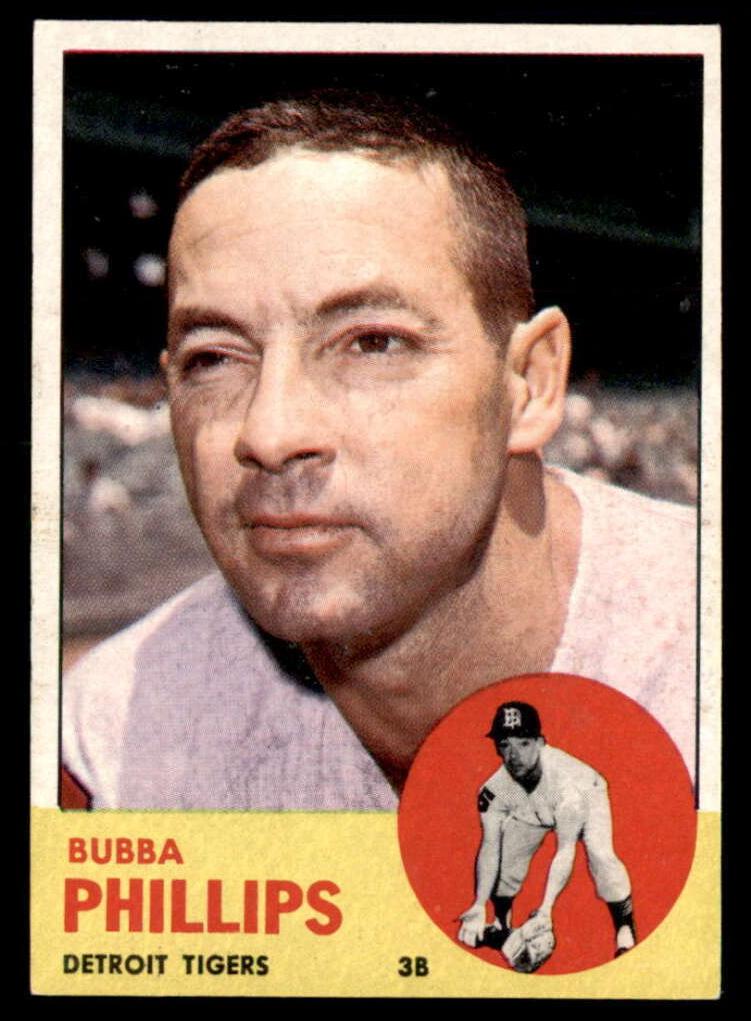 1963 Topps Bubba Phillips #177 card