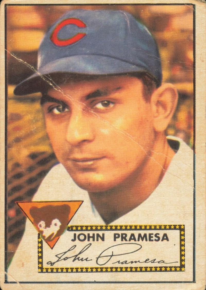 1952 Johnny Pramesa #105