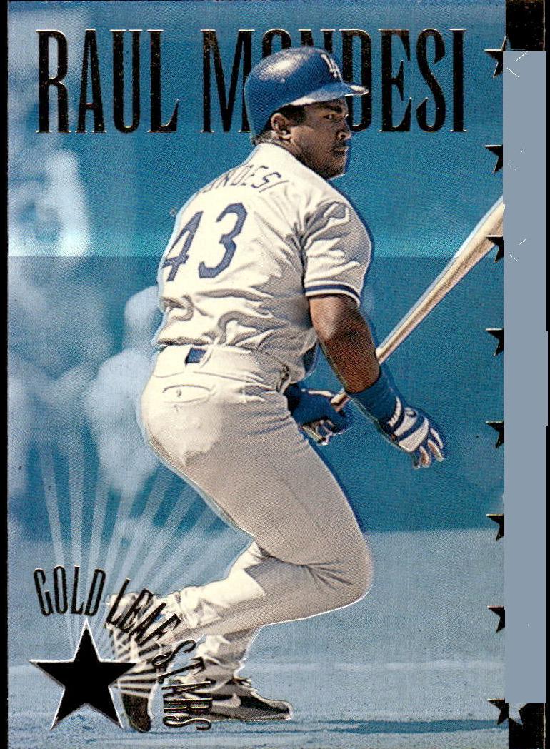 1995 Leaf Raul Mondesi #7 card
