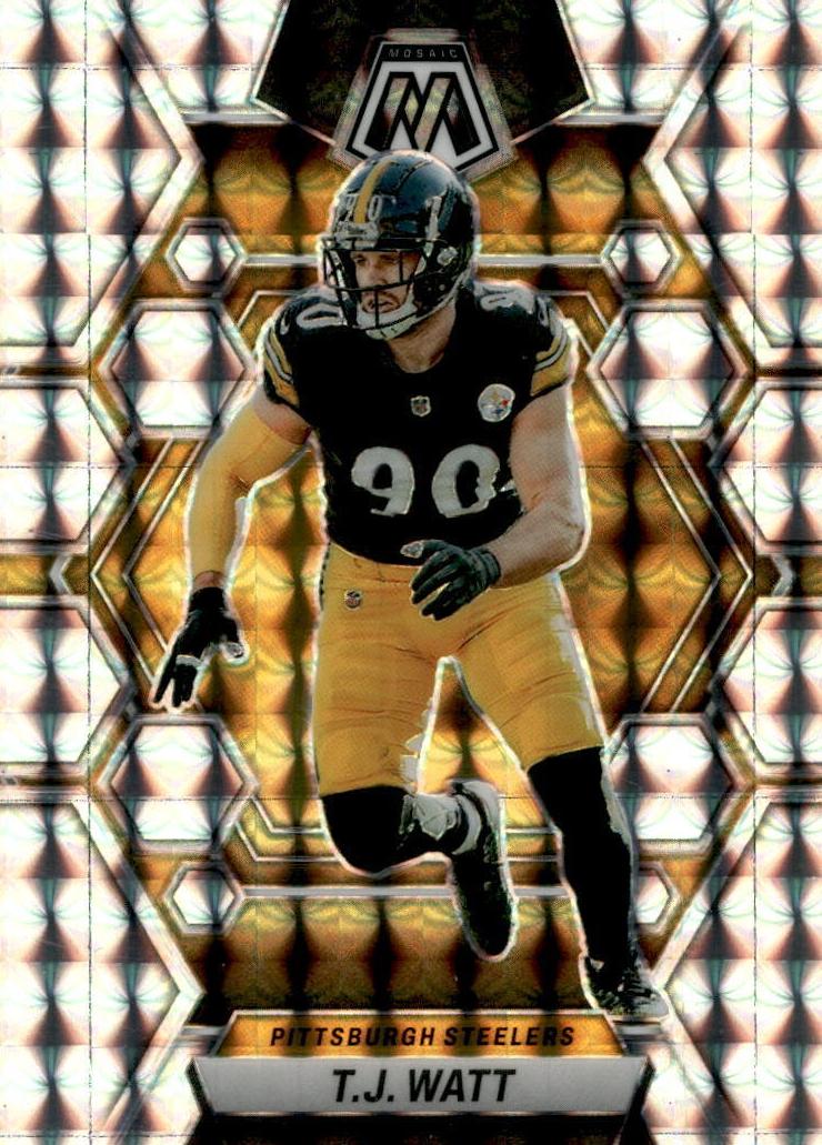 2023 Panini Mosaic T.J. Watt #205 card
