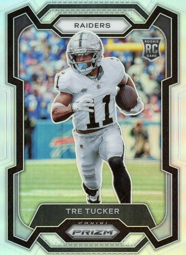 Tre Tucker 2023 Prizm Football card