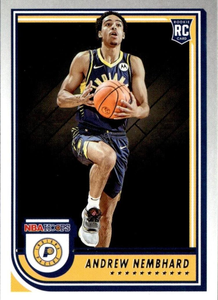 2022 Panini Hoops Andrew Nembhard #259 card