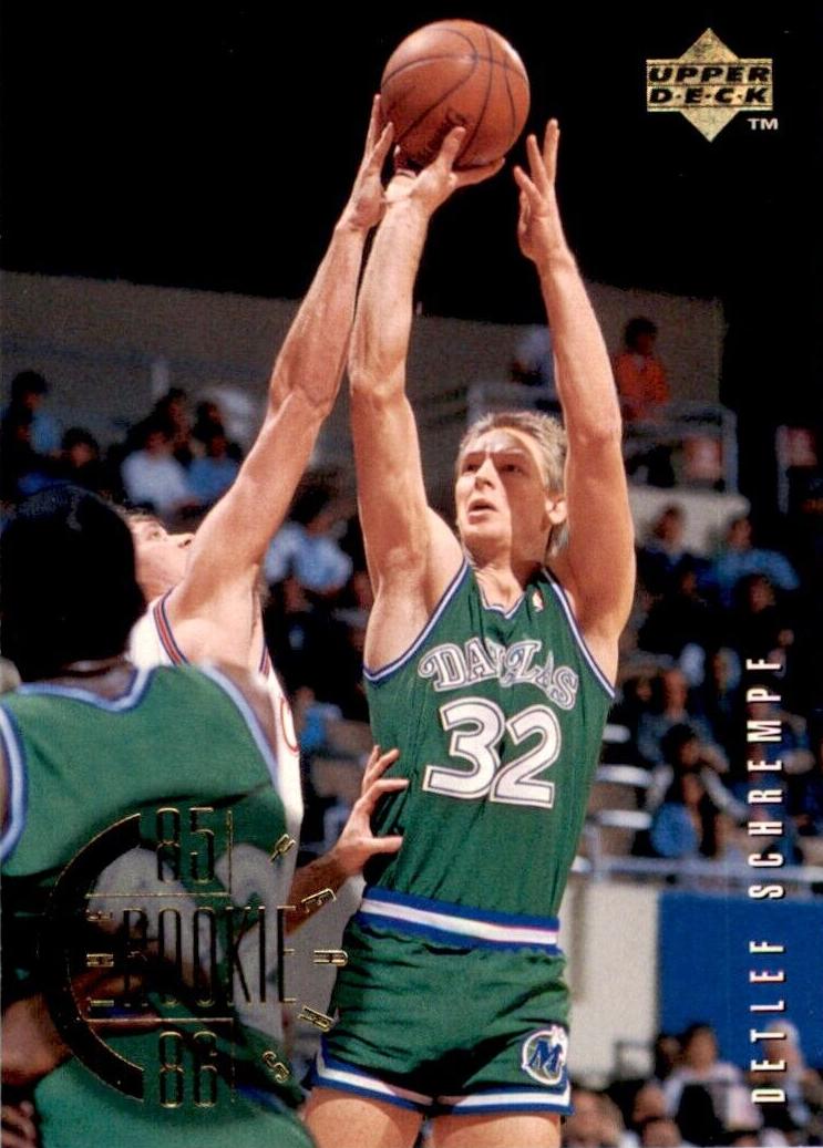 1995 Upper Deck Detlef Schrempf #143 card