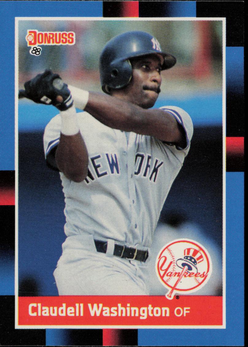1988 Claudell Washington #340
