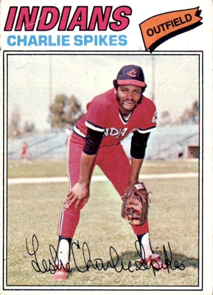 1977 Charlie Spikes #168