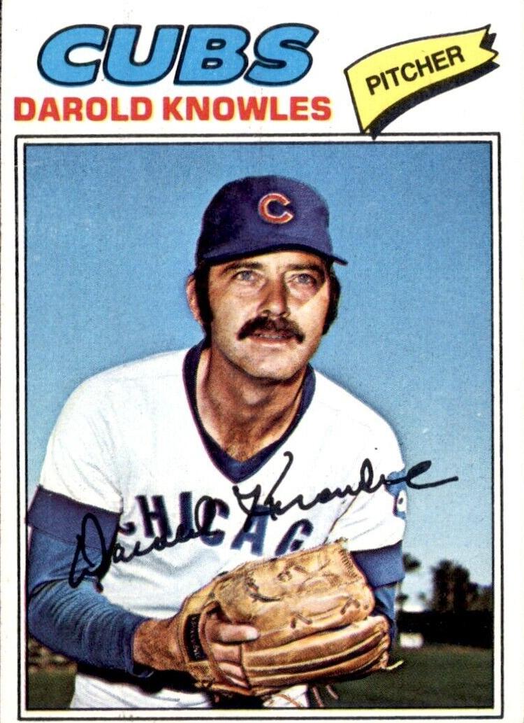 1977 Topps Darold Knowles #169 card