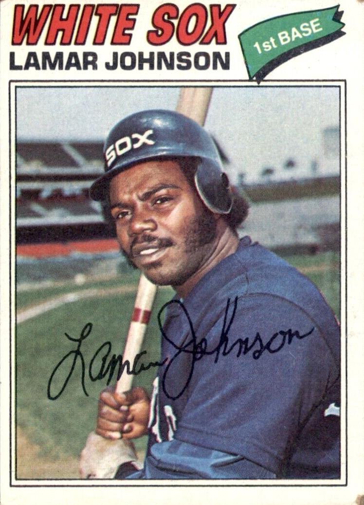 1977 Topps Lamar Johnson #443 card