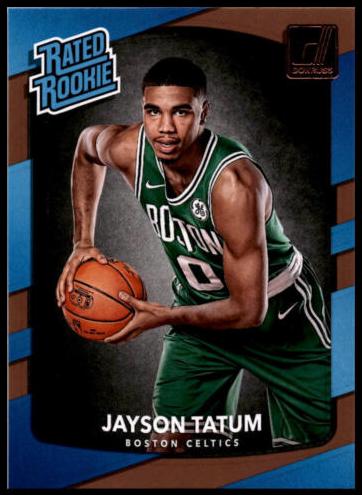 Jayson Tatum 2017 Panini Donruss Basketball