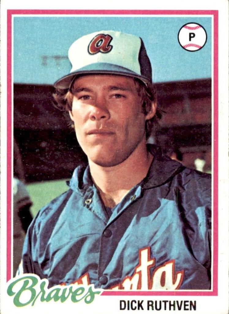 1978 Topps Dick Ruthven #75 card