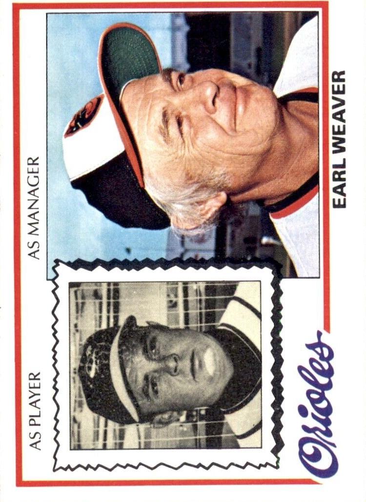 2002 Earl Weaver #211