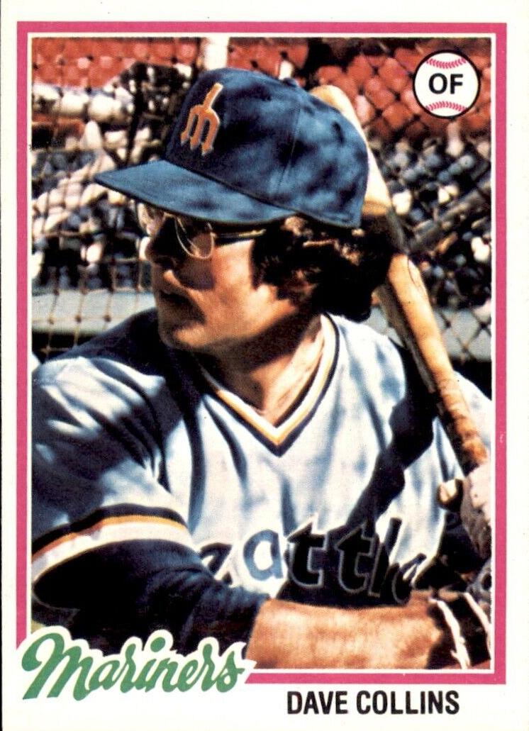 1978 Topps Dave Collins #254 card