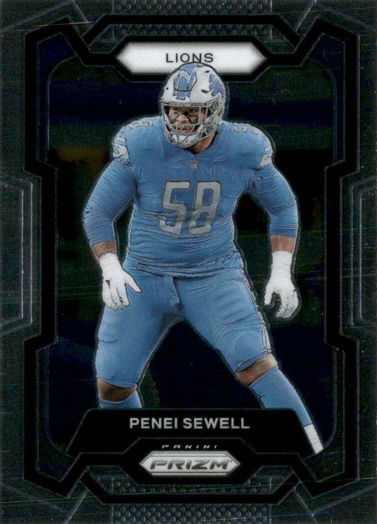 Penei Sewell 2023 Prizm Football card
