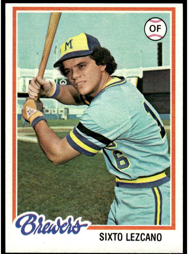 1978 Topps Sixto Lezcano #595 card
