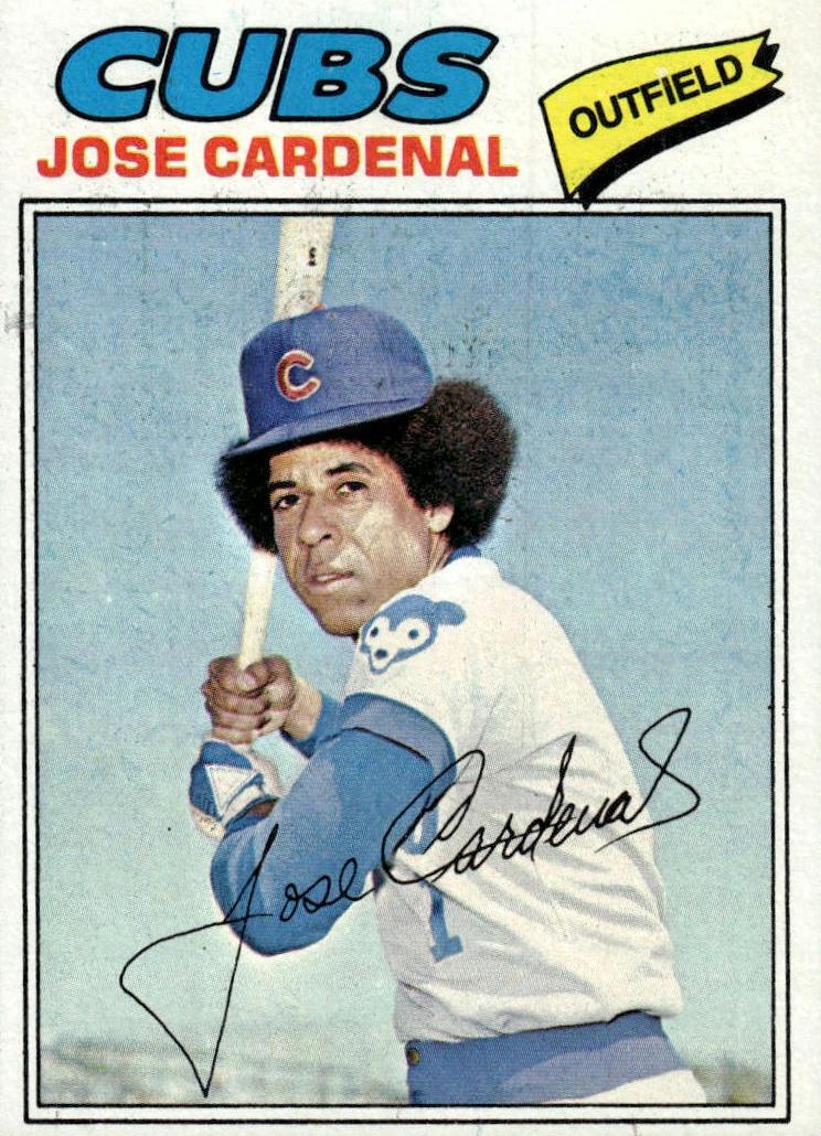 1977 Jose Cardenal #610