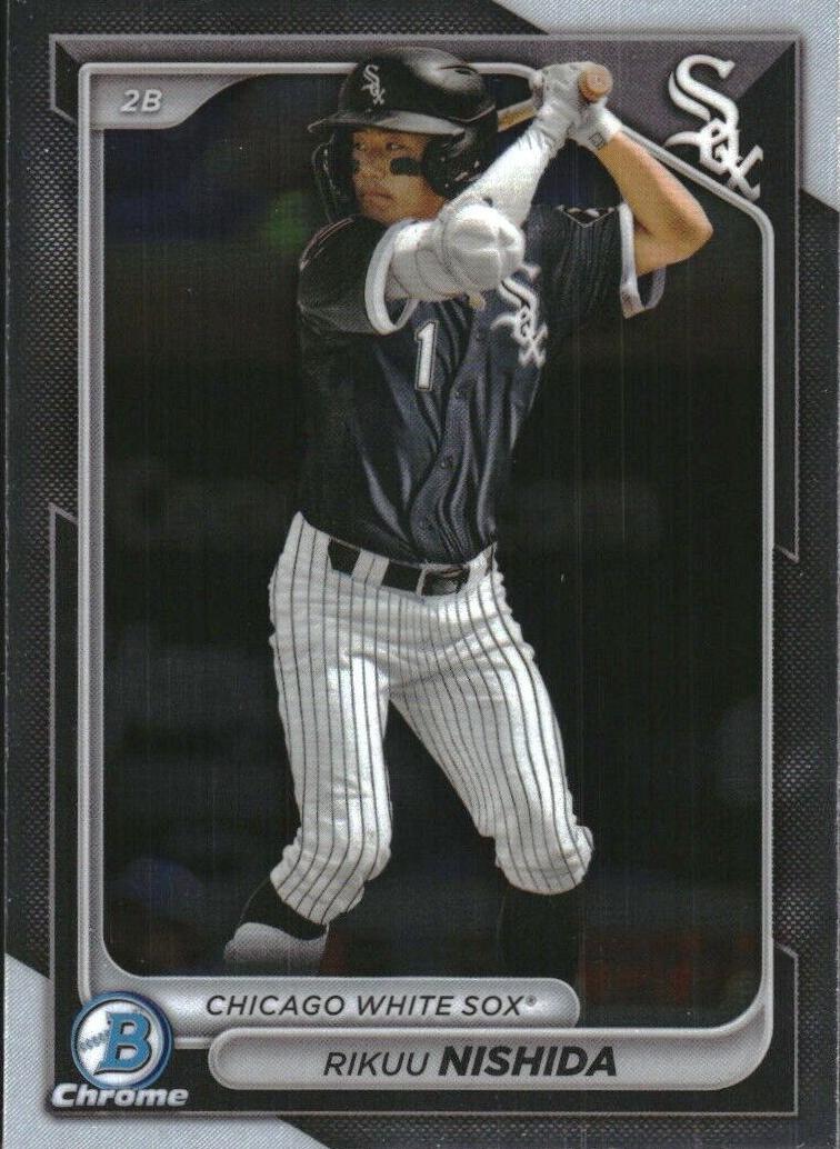 Rikuu Nishida 2024 Bowman Chrome Prospects card