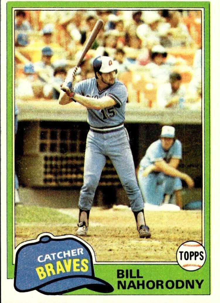 1981 Topps Bill Nahorodny #296 card
