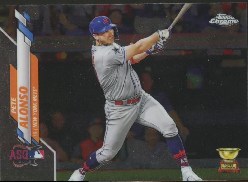 2020 Topps Chrome Update Pete Alonso #U-84 card