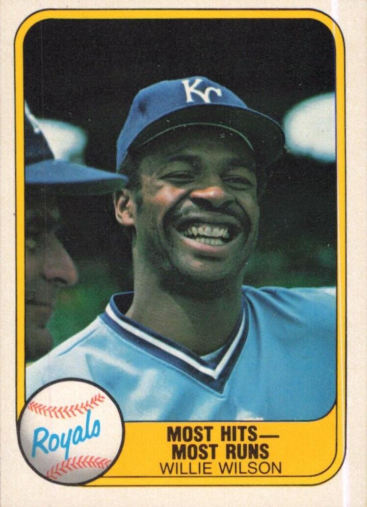 1981 Willie Wilson #653