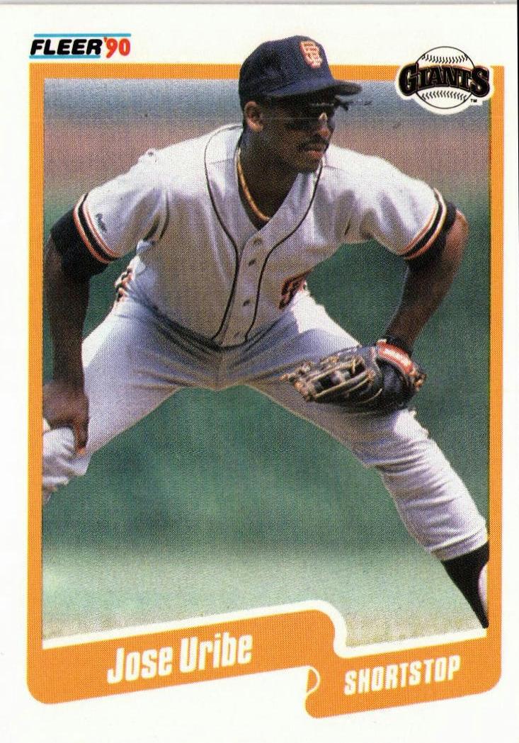 1990 Jose Uribe [Error] #74