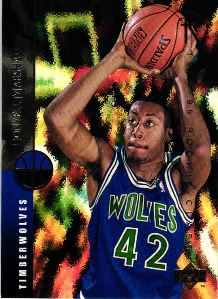 1994 Upper Deck Donyell Marshall #163 card