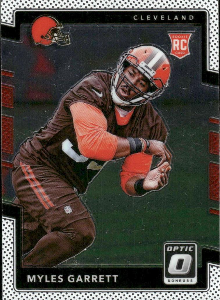 Myles Garrett 2017 Donruss Optic Football