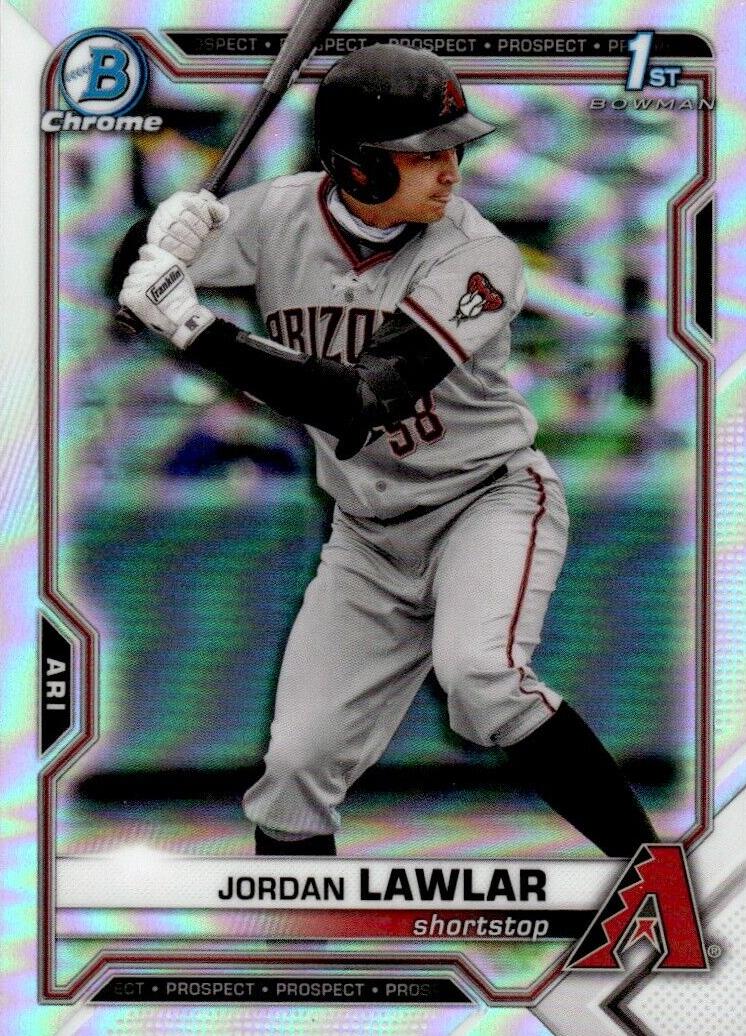 2021 Jordan Lawlar [Refractor] #BDC-194