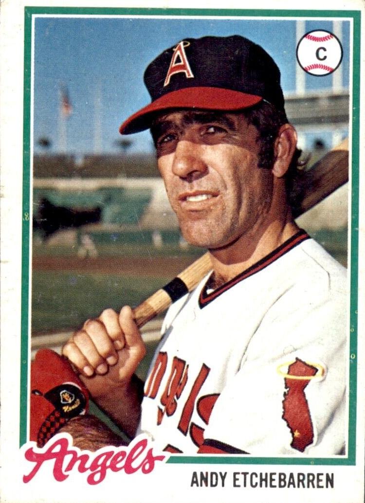 1978 Topps Andy Etchebarren #313 card