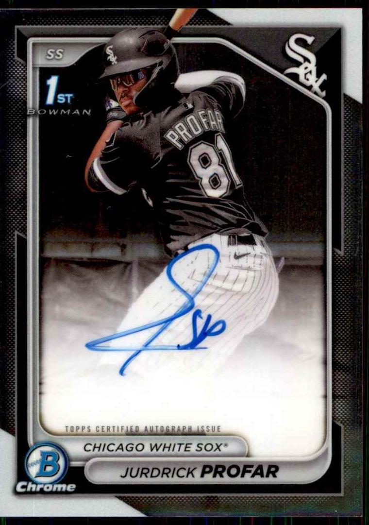 Jurdrick Profar 2024 Bowman Chrome Baseball card