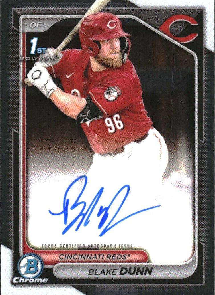 Blake Dunn 2024 Bowman Chrome Baseball card